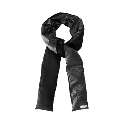 Pre-owned Nanamica Down Muffler Scarf 'black' | Men's Size Onesize