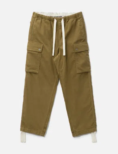 Nanamica Flannel Easy Cargo Pants In Beige