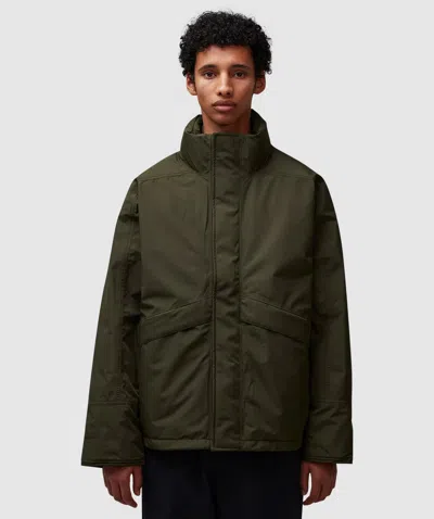 Nanamica Gore-tex Down Jacket In Khaki Green