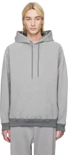 Nanamica Gray Pullover Sweat Hoodie In Hg Heather Gray
