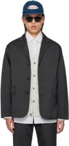 Nanamica Gray Tailored Blazer In H Gray