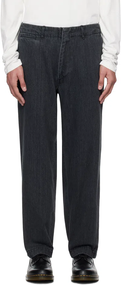 Nanamica Gray Wide Jeans