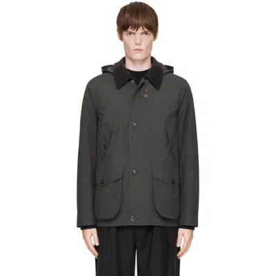 Nanamica Green 2l Pertex Unlimited Field Jacket In Gray