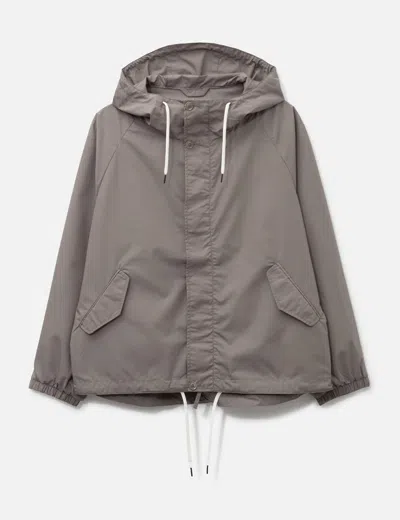 Nanamica Hooded Jacket In Beige/米色/베이지/ベージュ