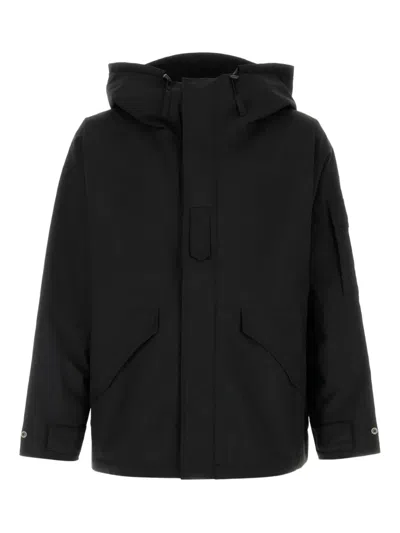 Nanamica Hooded Jacket In Black