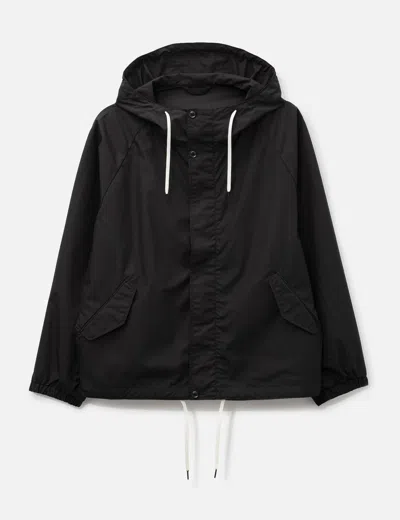 Nanamica Hooded Jacket In Black/黑色/블랙/ブラック