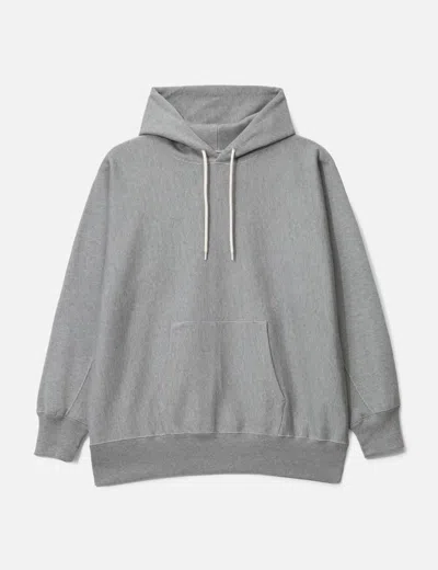 Nanamica Hooded Pullover Sweat In Gray