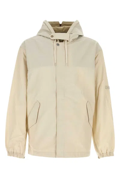 Nanamica Ivory Nylon Jacket In Neutral