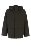 Nanamica Impermeabile In Poliestere Ardesia Uomo In Black