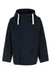 Nanamica Water-repellent Hooded Jacket In Blue