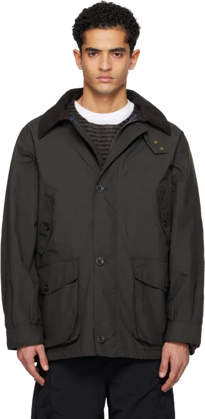 Nanamica Khaki 2l Pertex Unlimited Field Jacket In Green