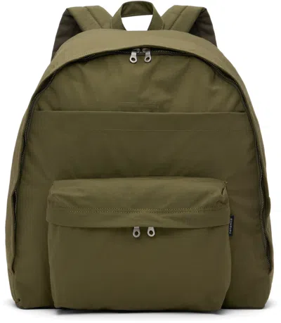 Nanamica Khaki Day Backpack In Olive Drab