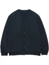 Nanamica Knit Cardigan In Black
