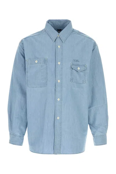 Nanamica Light-blue Chambray Oversize Shirt