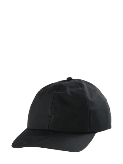 Nanamica Logo-embroidered Cap In Black