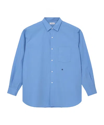 Nanamica Long Sleeve Shirt In Blue