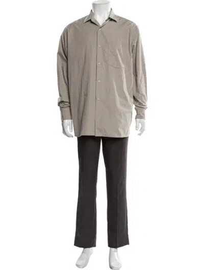 Pre-owned Nanamica Long Sleeve Shirt In Neutrals