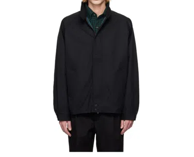 Nanamica Black Gore-tex Crew Jacket In K Black