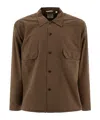 Nanamica High-density-parachute-fabric Jacket In Green