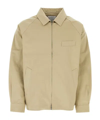 Nanamica Long-sleeved Casual Jacket In Nude
