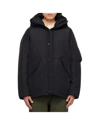 Nanamica Navy Gore-tex Down Coat In N Navy