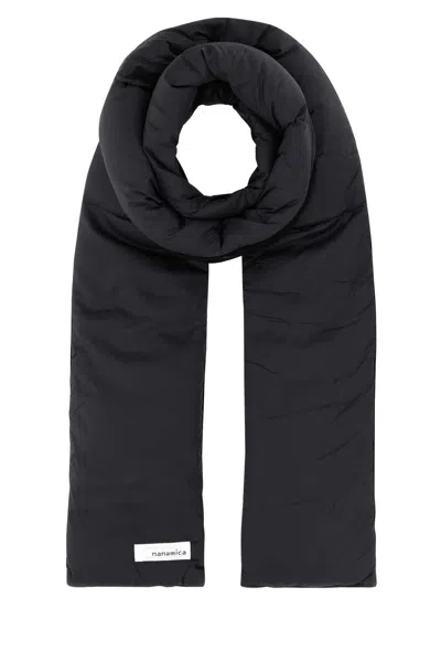 Nanamica Midnight Blue Nylon Reversible Scarf