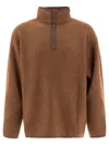 Nanamica Mohair Sweater Knitwear Brown In Brown