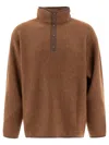 Nanamica Mohair Sweater Knitwear Brown In Brown