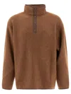 Nanamica Mohair Sweater Knitwear Brown In Brown