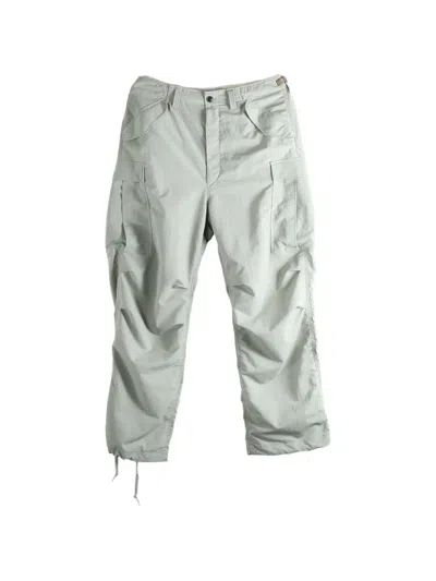 Nanamica Multi-pocket Cargo Pants In Gray