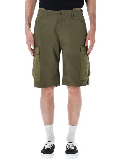 Nanamica Ripstop Cargo Shorts In Animal Print