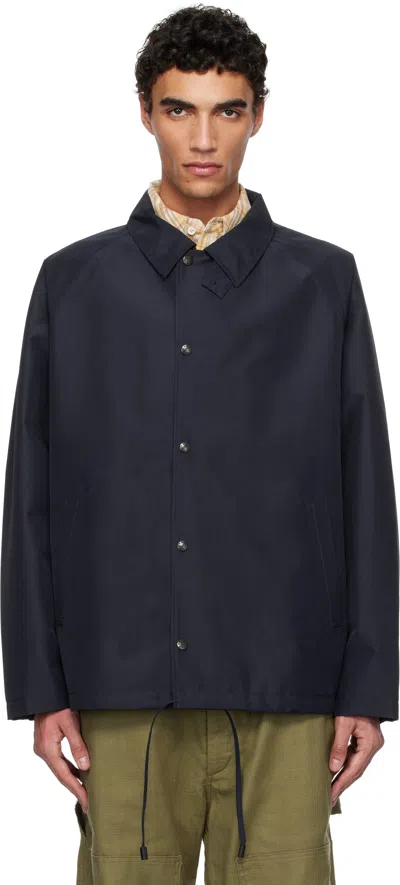 Nanamica Navy 2l Gore-tex Coach Jacket