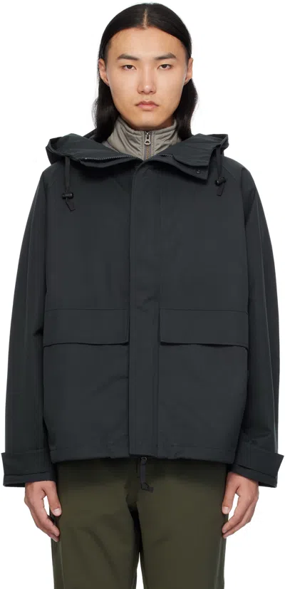 Nanamica Navy 2l Gore-tex Cruiser Jacket In N Navy