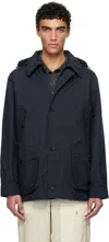 Nanamica Navy 2l Pertex Unlimited Field Jacket In Dark Navy