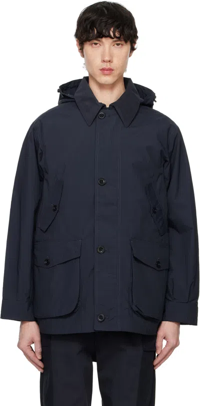 Nanamica Navy 2l Pertex Unlimited Field Jacket In Dn Dark Navy