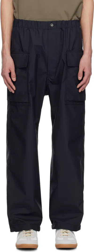 Nanamica Navy 3l Pertex Shield Cargo Pants