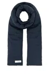 Nanamica Midnight Blue Nylon Reversible Scarf