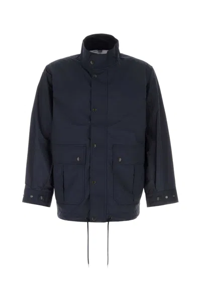 Nanamica Navy Blue Nylon Windbreaker
