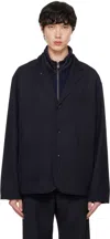 Nanamica Navy Cavalry Twill Club Blazer In N Navy