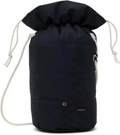 Nanamica Navy Cross Body Bag In Dn Dark Navy