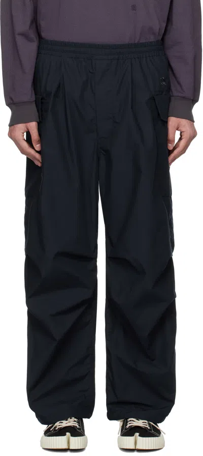 Nanamica Navy Deck Cargo Pants In Dark Navy