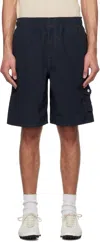 Nanamica Navy Deck Shorts In Navy