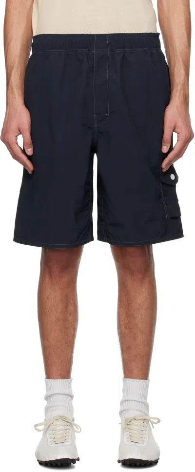 Nanamica Navy Deck Shorts