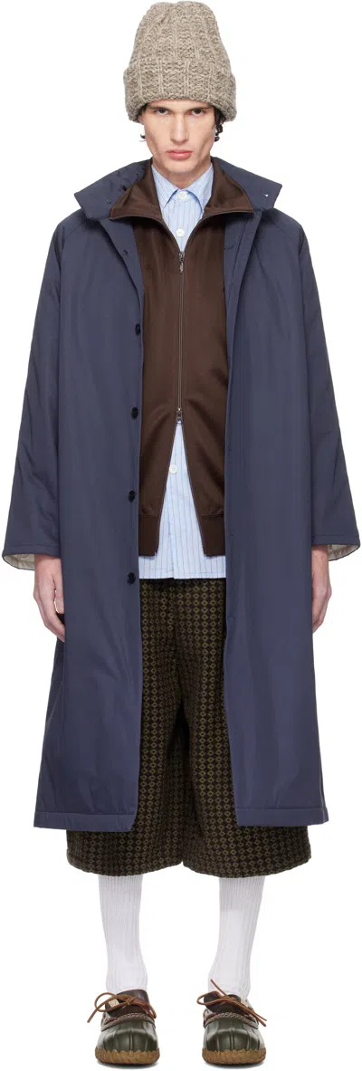 Nanamica Navy Insulation Coat In N Navy