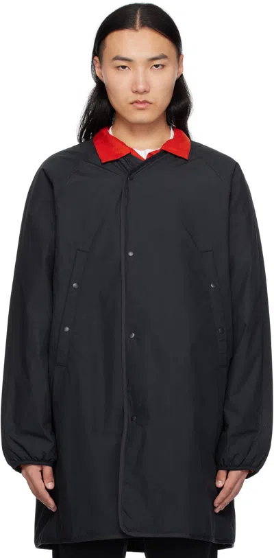 Nanamica Navy Reversible Down Coat In Dn Dark Navy