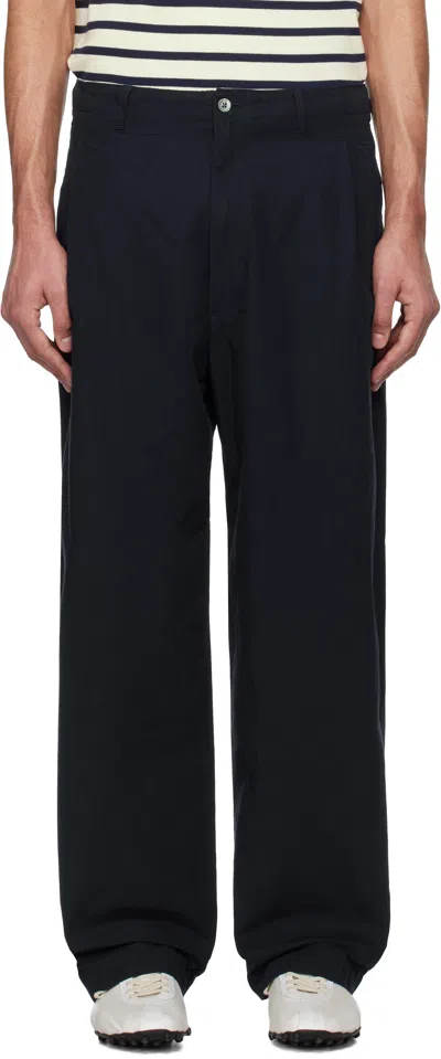 Nanamica Navy Tack Club Trousers
