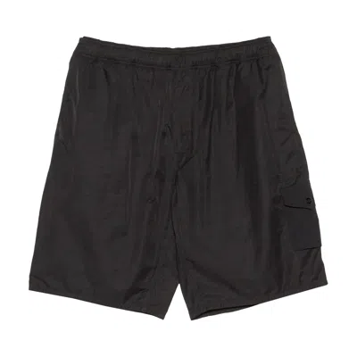 Pre-owned Nanamica Nylon Twill Deck Shorts 'black' | Men's Size 36