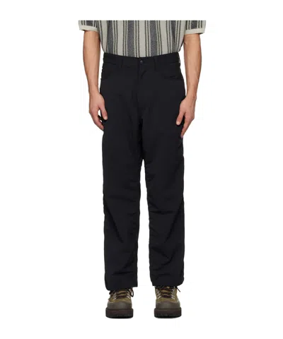 Nanamica Ooal Alphadry Five-pocket Casual Pants In Black