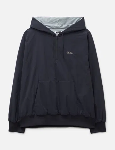 Nanamica Ooal Wind Hooded Jacket In Blue/蓝色/藍色/블루/ブルー