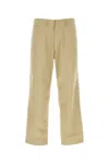 Nanamica Khaki Straight-leg Trousers In Beige O Tan